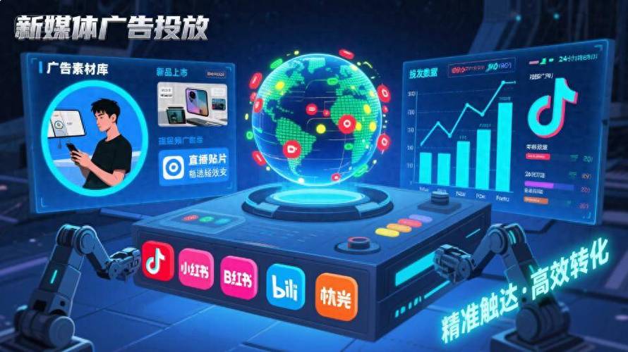 线上广告"投放引擎":新媒体赋能,全国流量一网打尽!