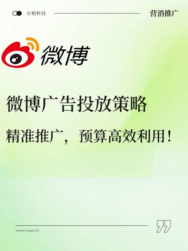 微博广告投放策略:精准推广,预算高效利用! #微博推广 # - 抖音
